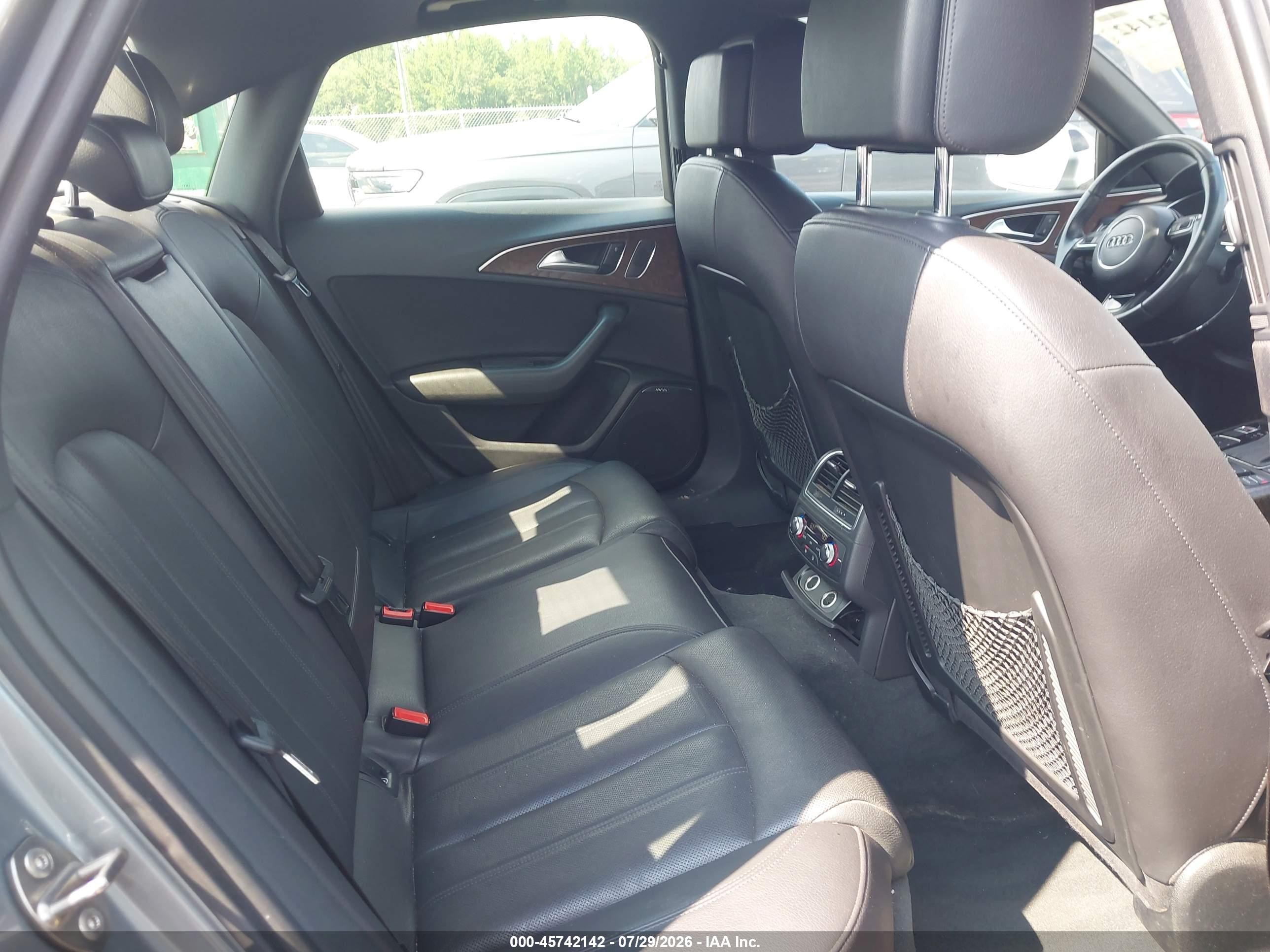 2014 Audi A6 3.0t Premium Plus Silver vin: WAUHGBFC6EN014732