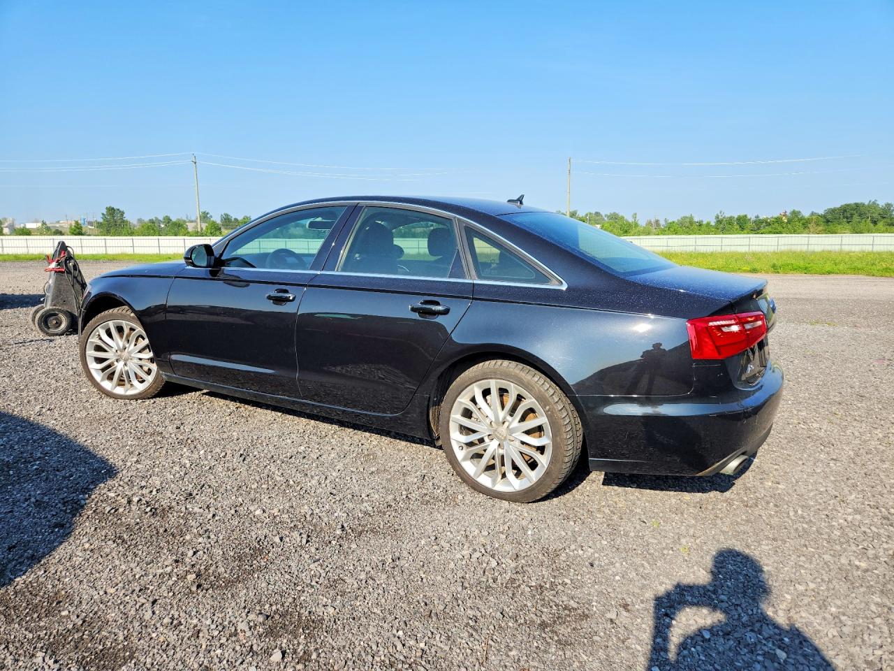 2012 Audi A6 Prestige Black vin: WAUHGCFCXCN097567