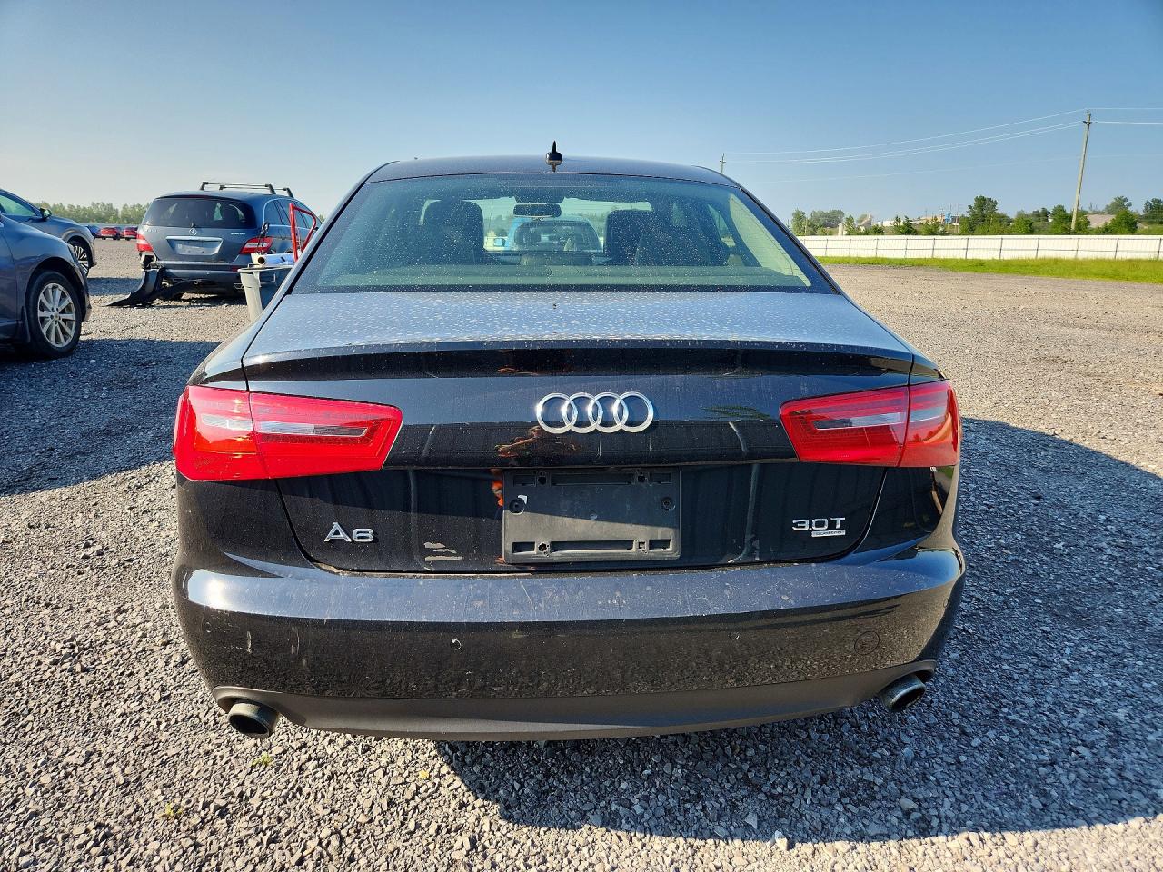 2012 Audi A6 Prestige Black vin: WAUHGCFCXCN097567
