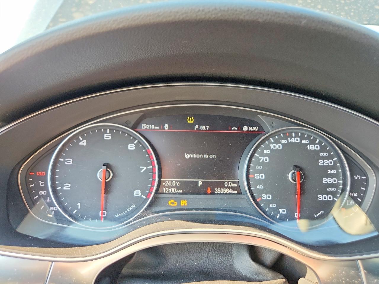 2012 Audi A6 Prestige Black vin: WAUHGCFCXCN097567