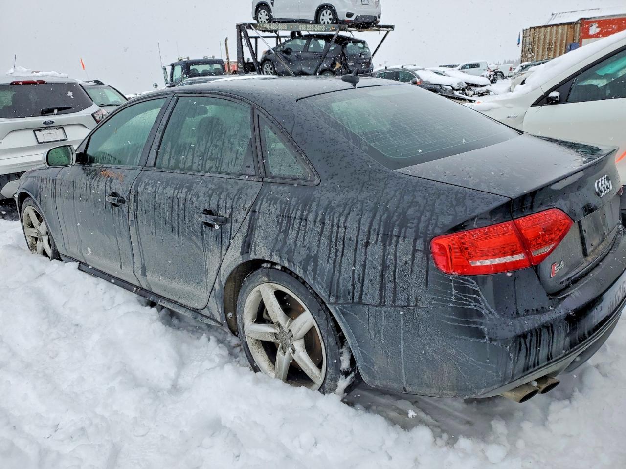 2012 Audi S4 Premium Black vin: WAUHGCFL2CA050198