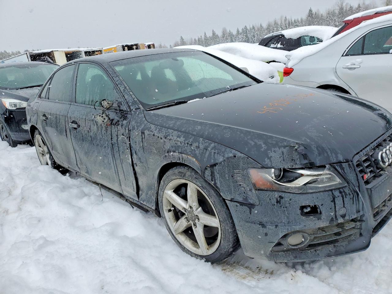 2012 Audi S4 Premium Black vin: WAUHGCFL2CA050198