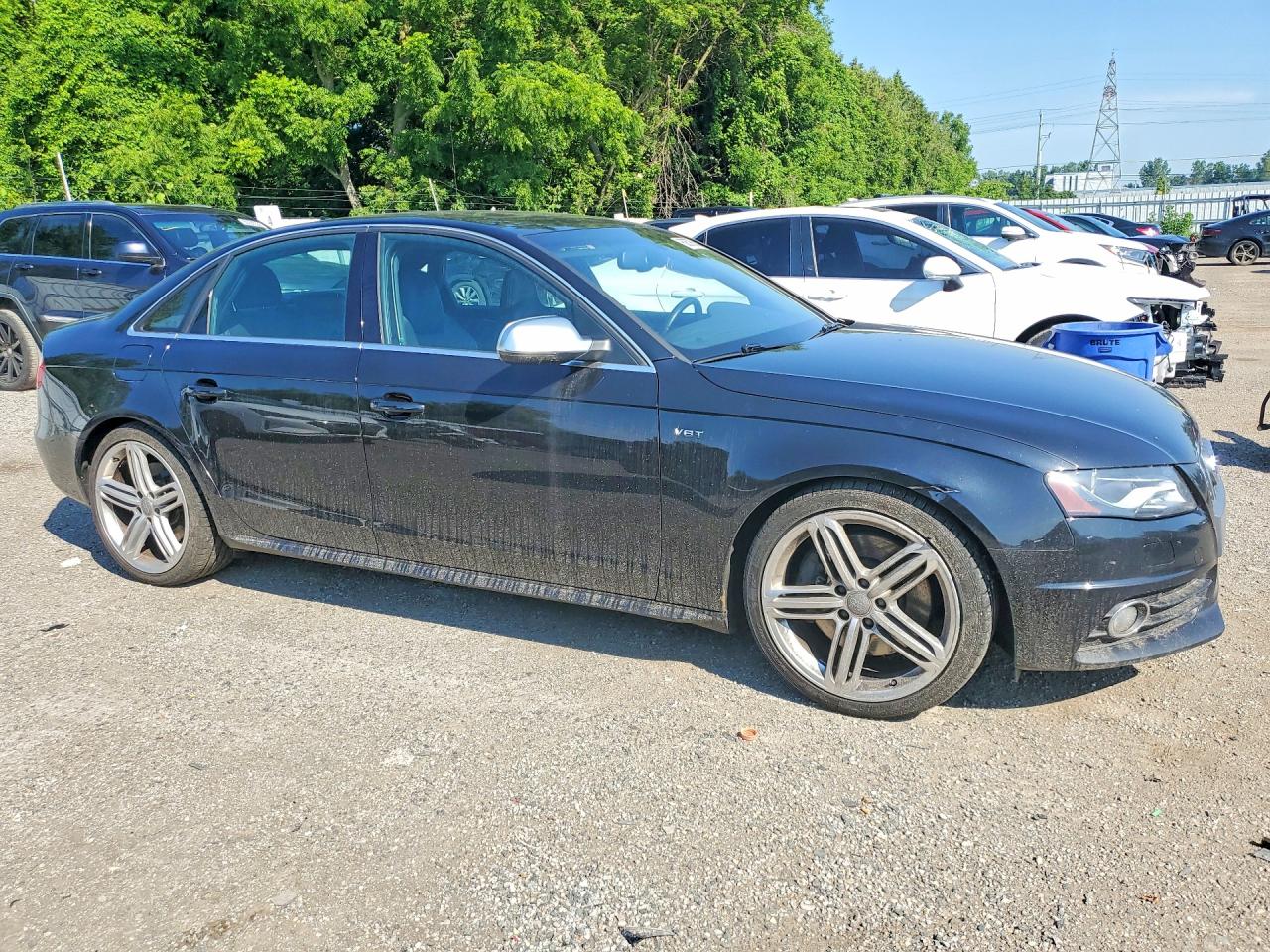 2012 Audi S4 Premium Черный vin: WAUHGCFL2CA118094
