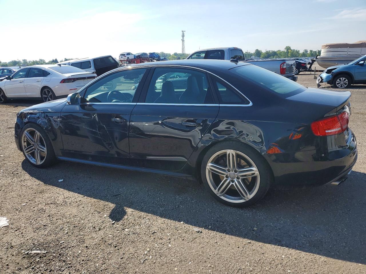 2012 Audi S4 Premium Черный vin: WAUHGCFL2CA118094