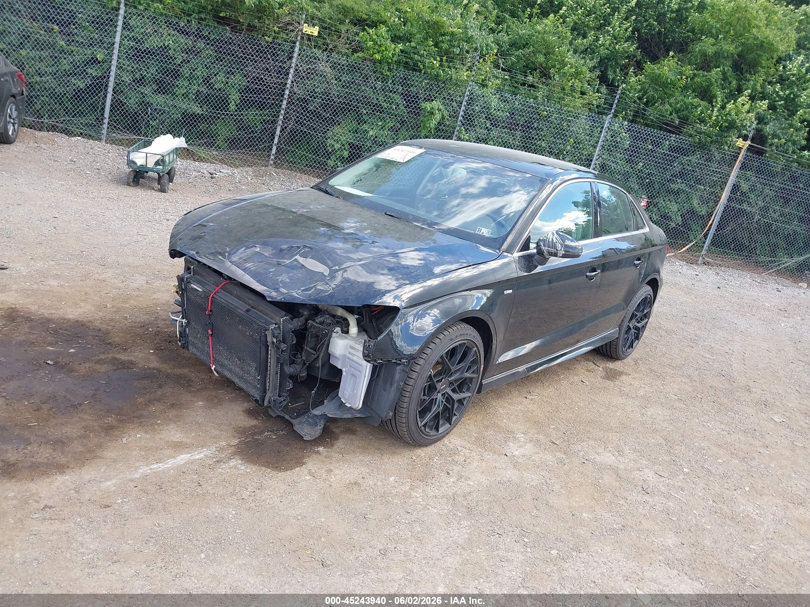 2015 Audi A3 2.0 Tdi Premium Black vin: WAUHJGFF5F1067391