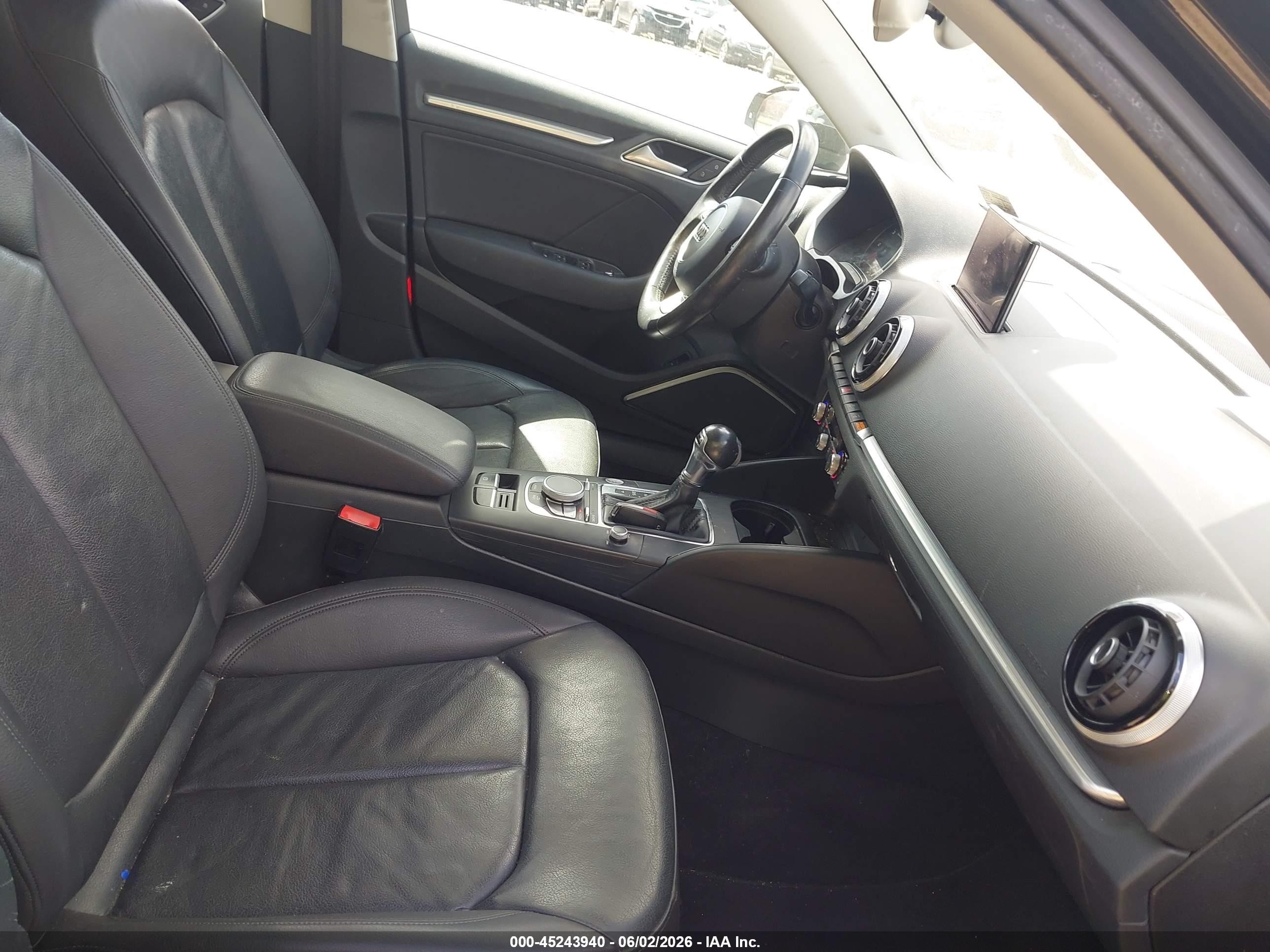 2015 Audi A3 2.0 Tdi Premium Black vin: WAUHJGFF5F1067391