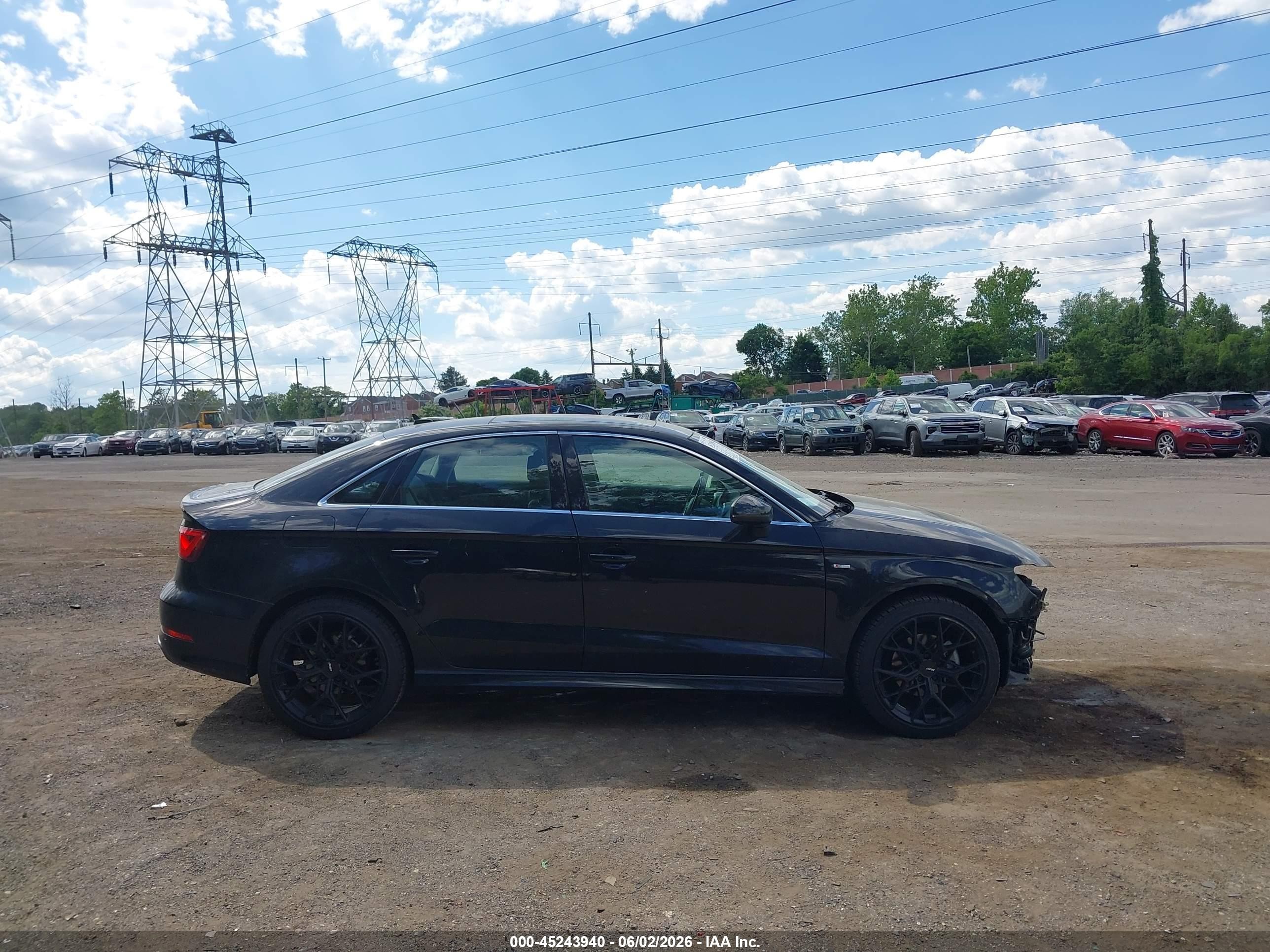 2015 Audi A3 2.0 Tdi Premium Black vin: WAUHJGFF5F1067391