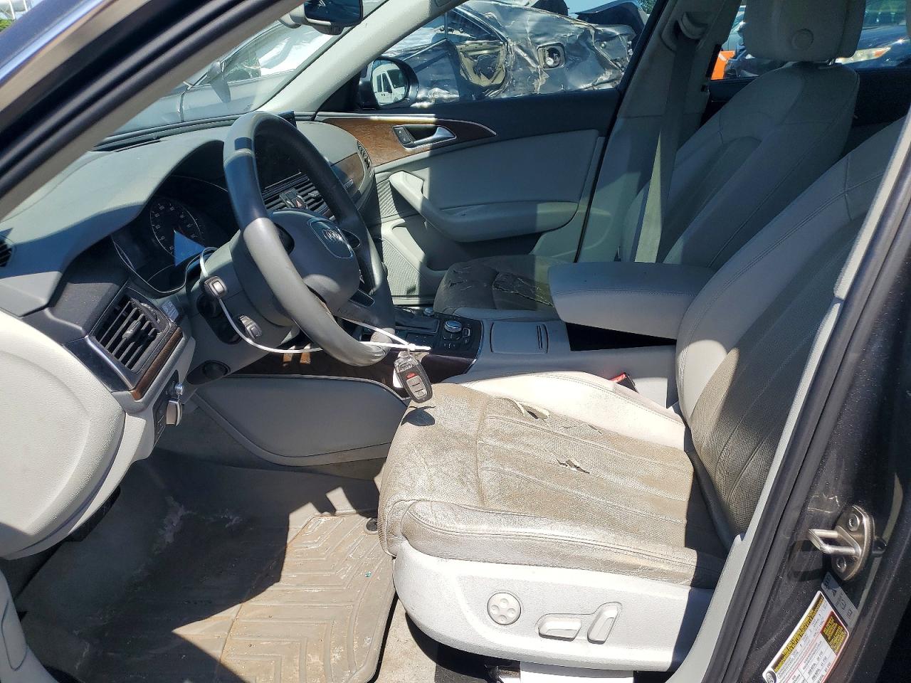 2014 Audi A6 Prestige Gray vin: WAUHMAFC3EN149024