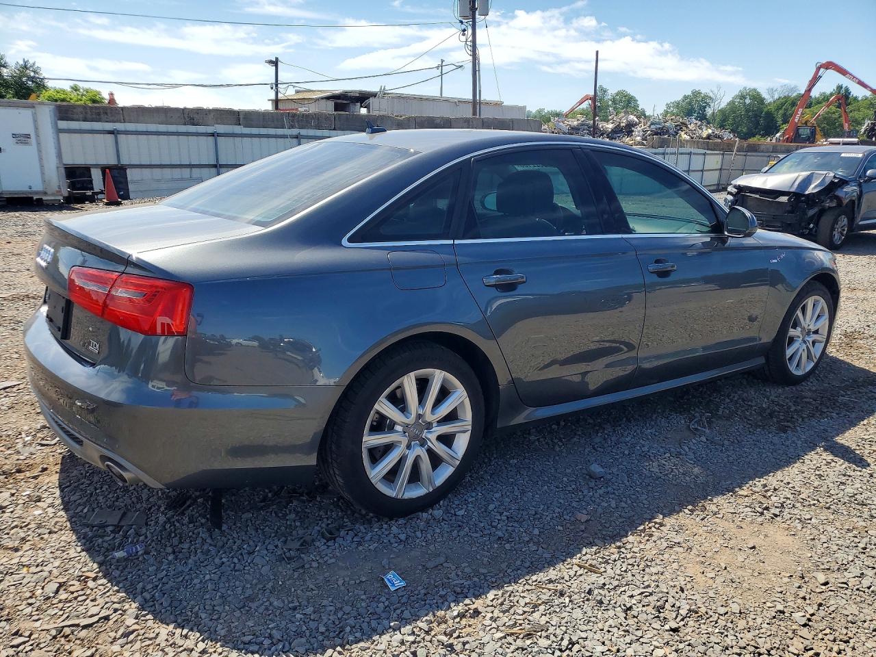 2014 Audi A6 Prestige Gray vin: WAUHMAFC3EN149024