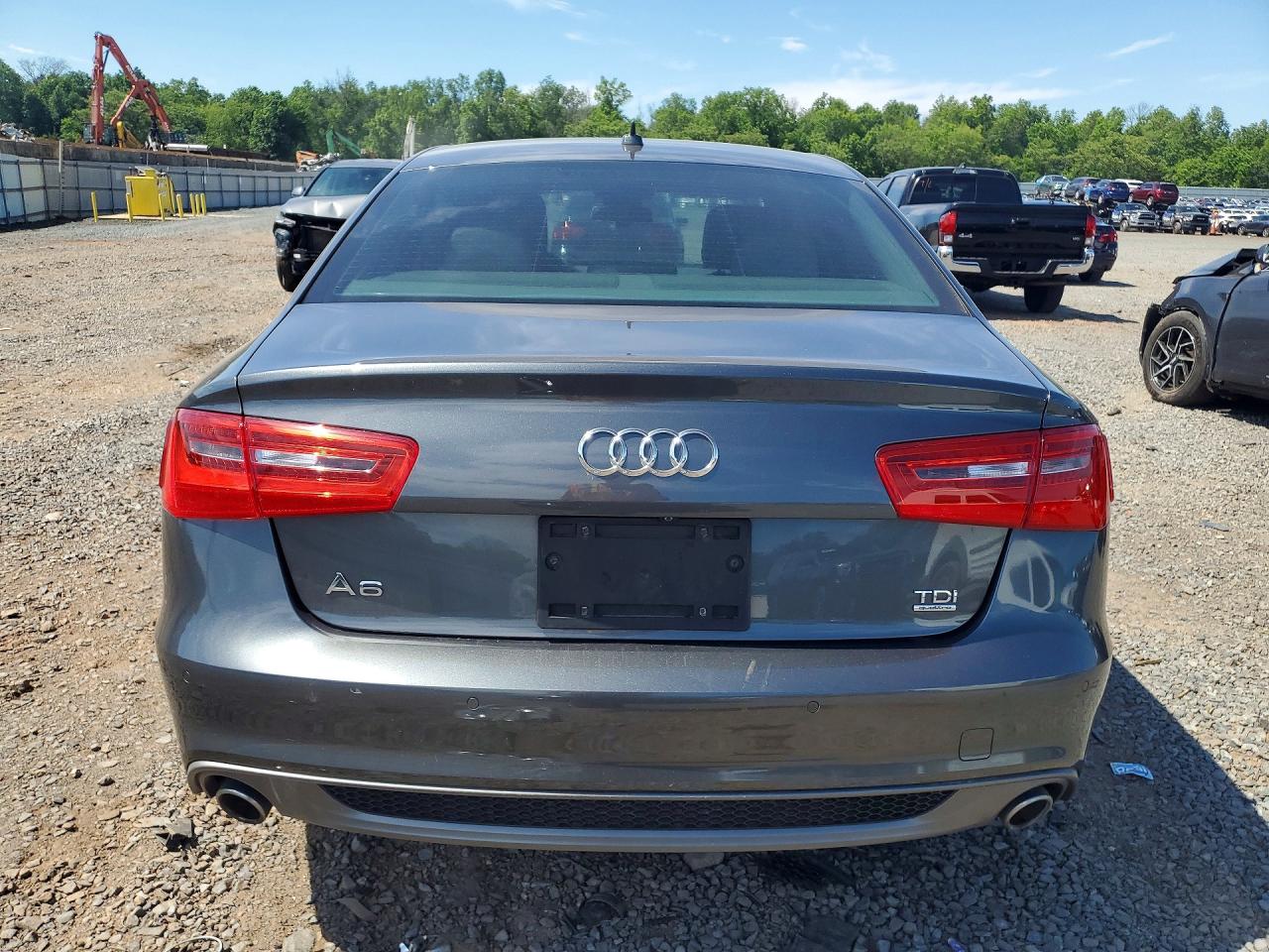 2014 Audi A6 Prestige Gray vin: WAUHMAFC3EN149024