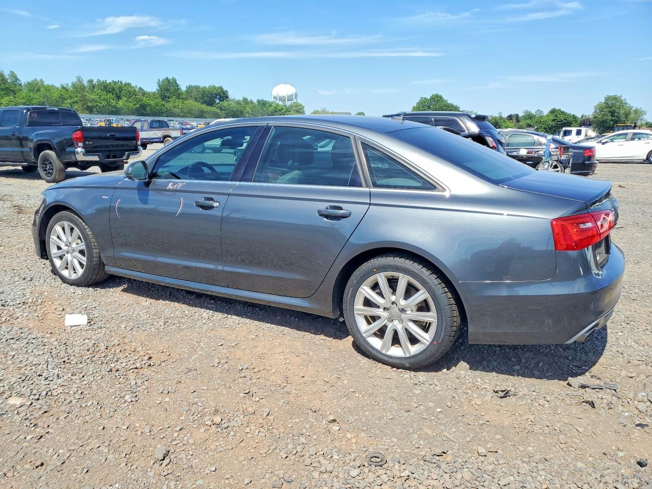 2014 Audi A6 Prestige Gray vin: WAUHMAFC3EN149024