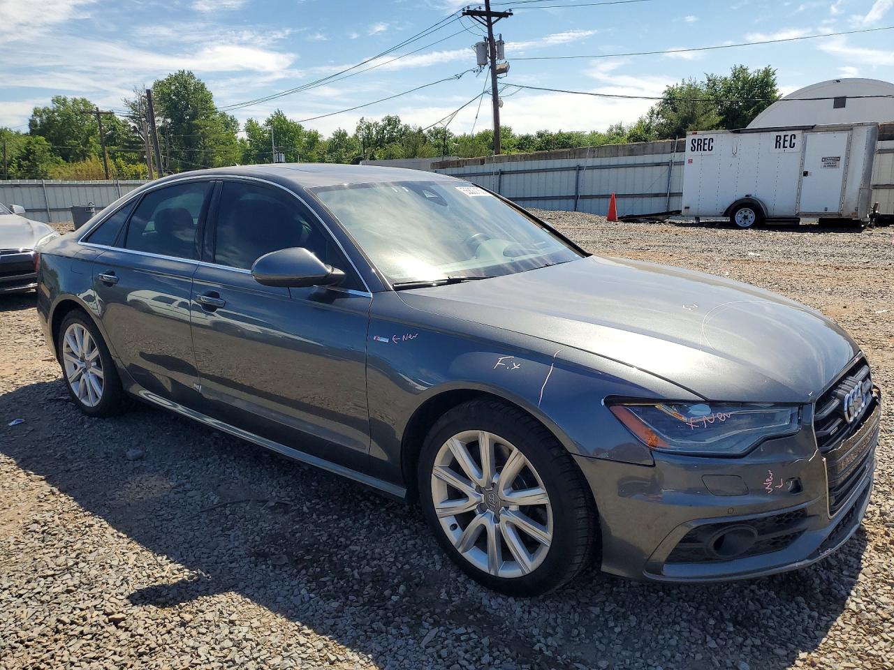 2014 Audi A6 Prestige Gray vin: WAUHMAFC3EN149024