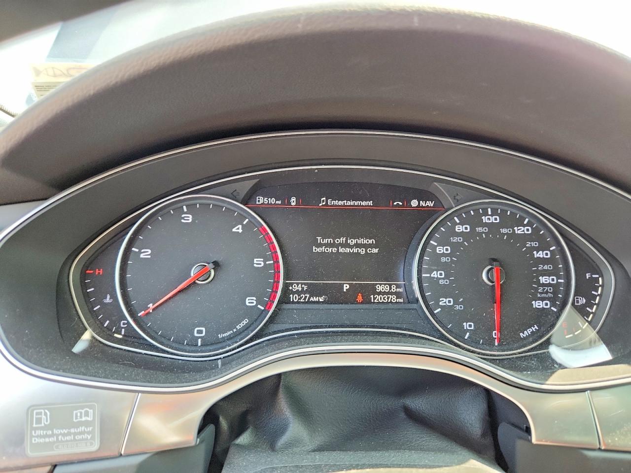 2014 Audi A6 Prestige Silver vin: WAUHMAFC6EN010926