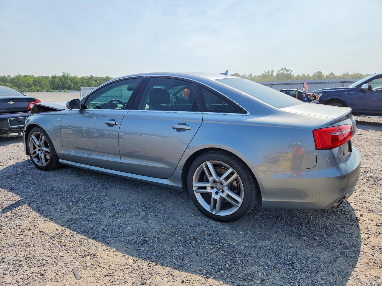 2014 Audi A6 Prestige Silver vin: WAUHMAFC6EN010926