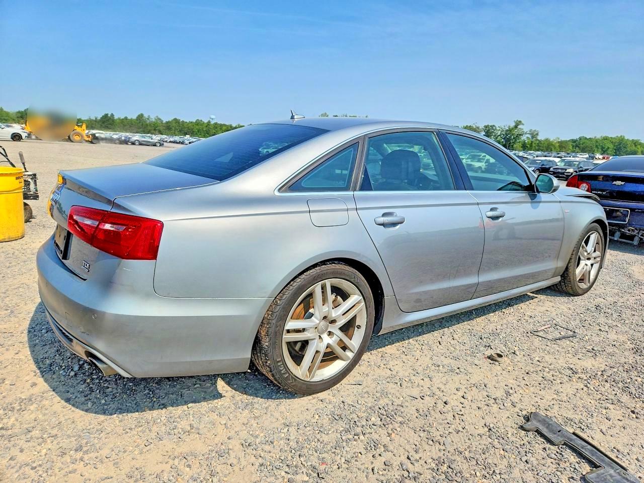 2014 Audi A6 Prestige Silver vin: WAUHMAFC6EN010926