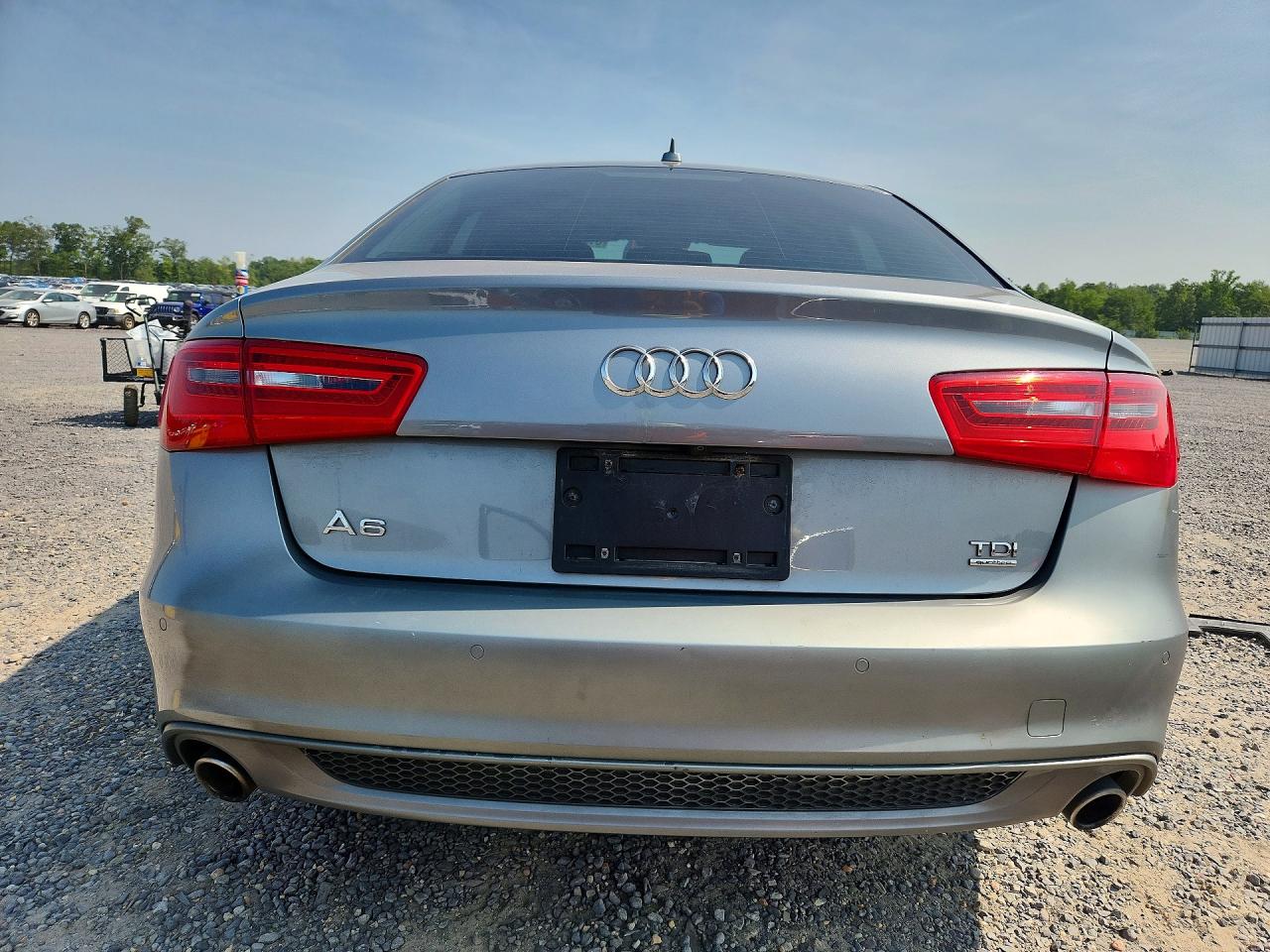 2014 Audi A6 Prestige Silver vin: WAUHMAFC6EN010926