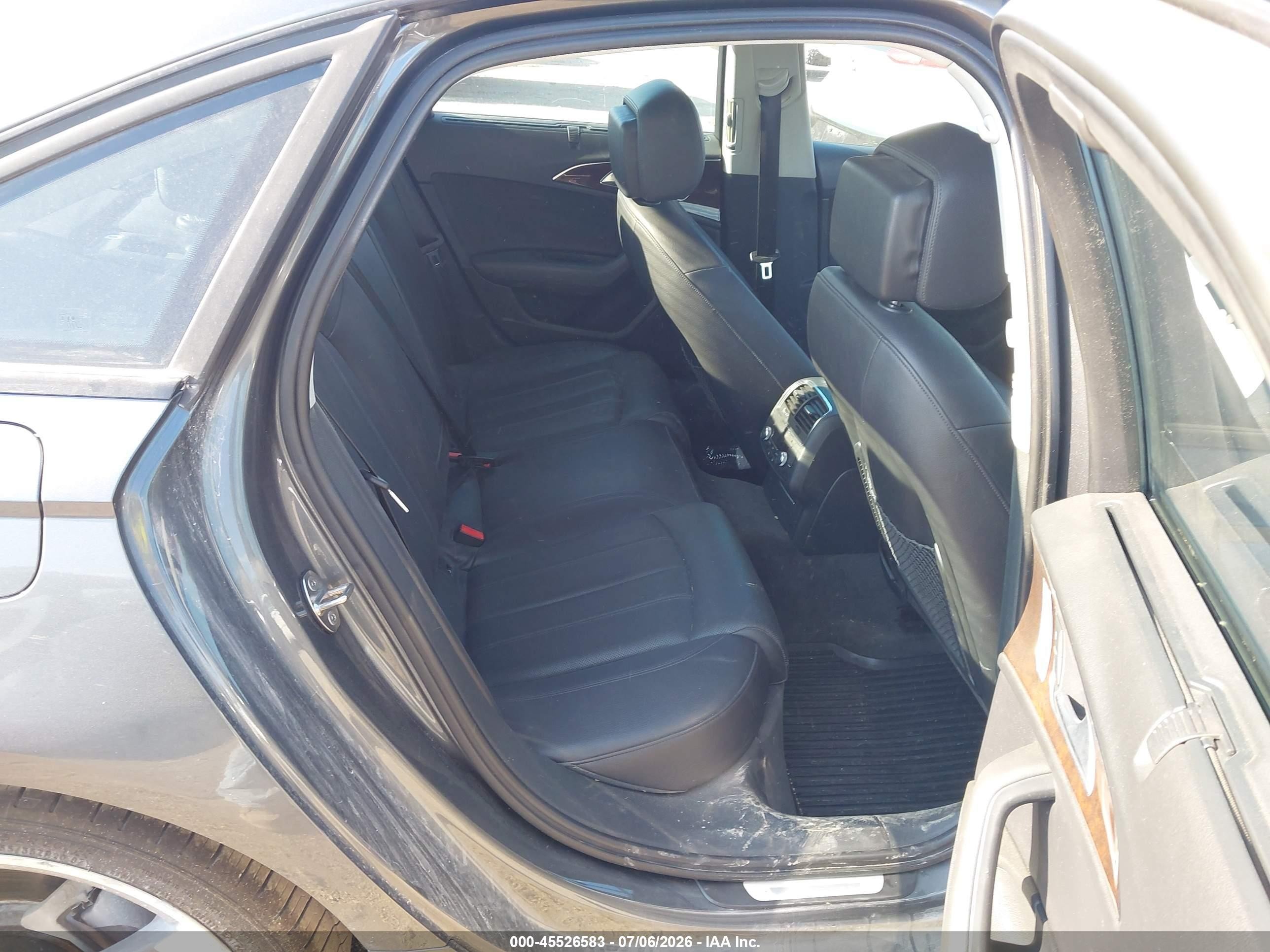 2014 Audi A6 3.0 Tdi Premium Plus Gray vin: WAUHMAFC7EN128239