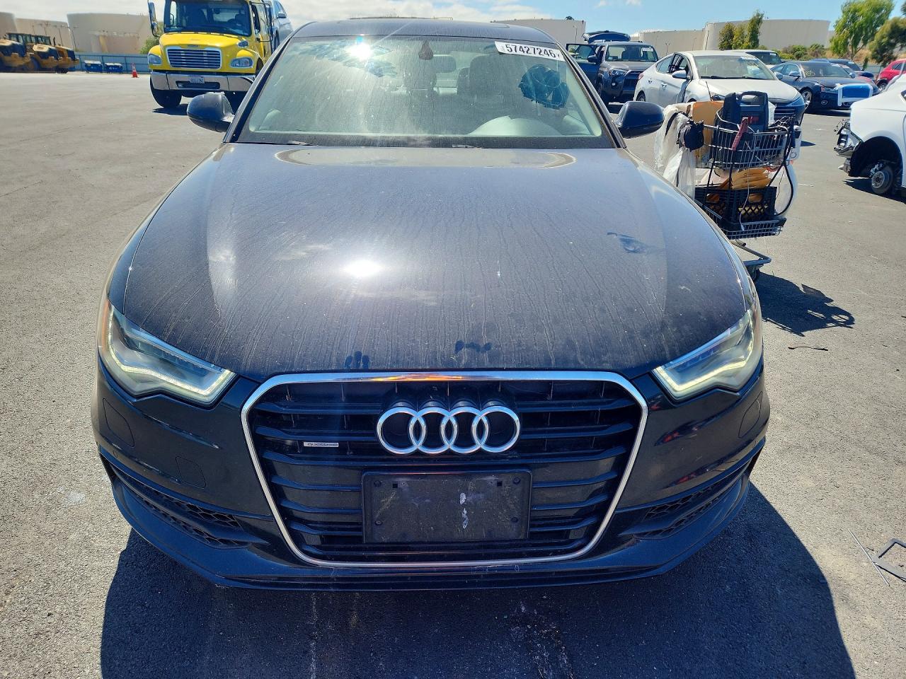 2014 Audi A6 Prestige Black vin: WAUHMAFC9EN016834