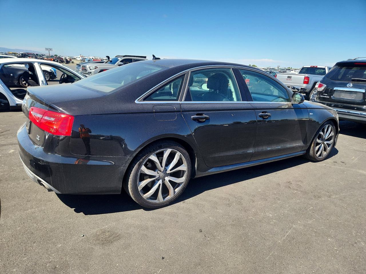 2014 Audi A6 Prestige Black vin: WAUHMAFC9EN016834