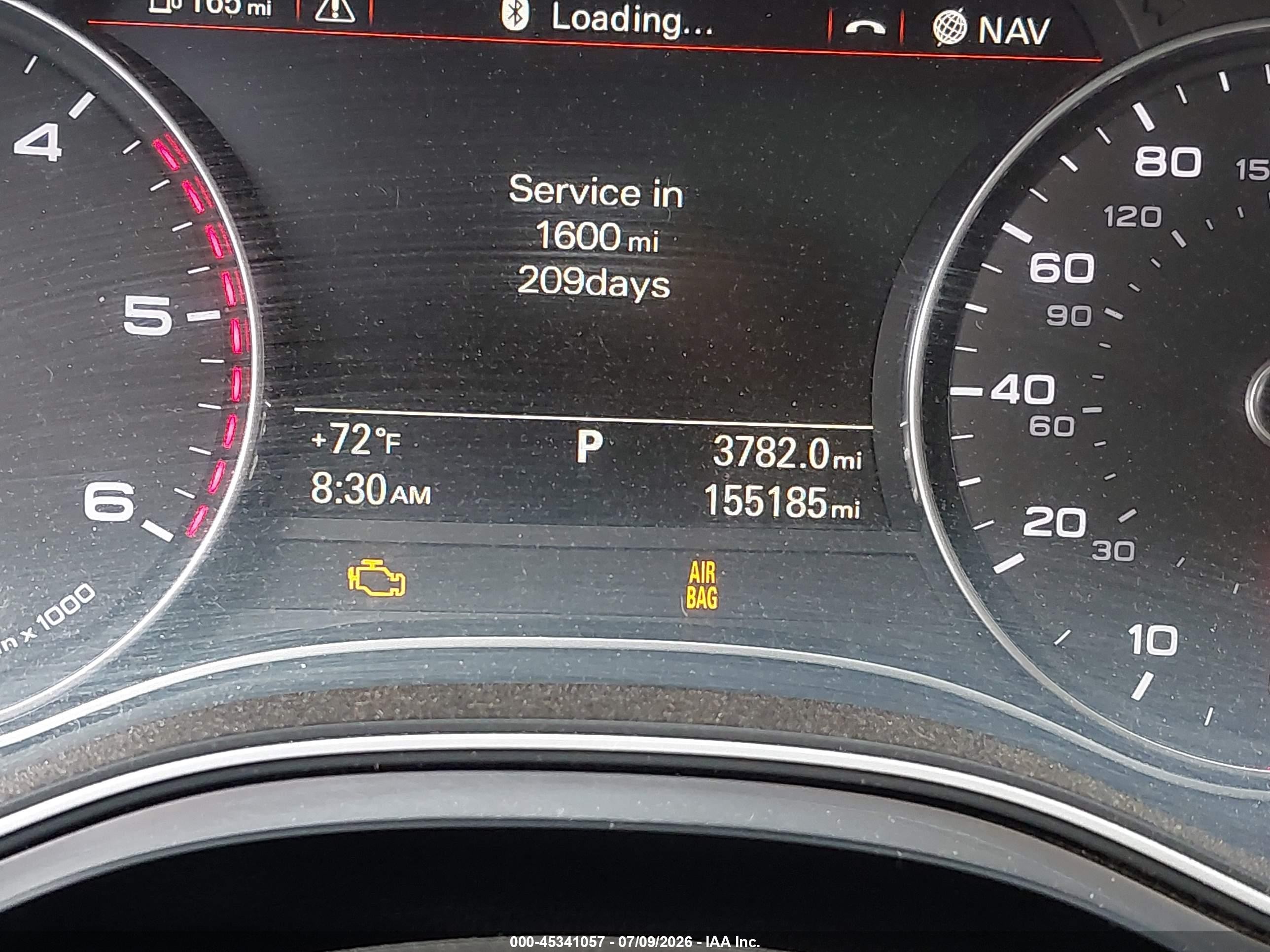 2014 Audi A6 3.0 Tdi Premium Plus Silver vin: WAUHMAFC9EN080825