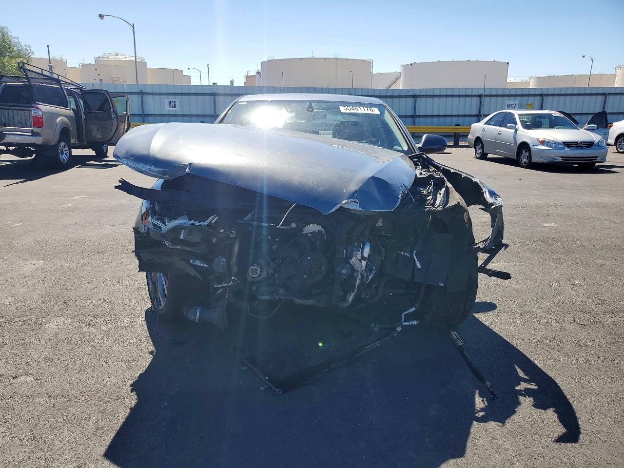 2014 Audi A6 Prestige Charcoal vin: WAUHMAFCXEN115386