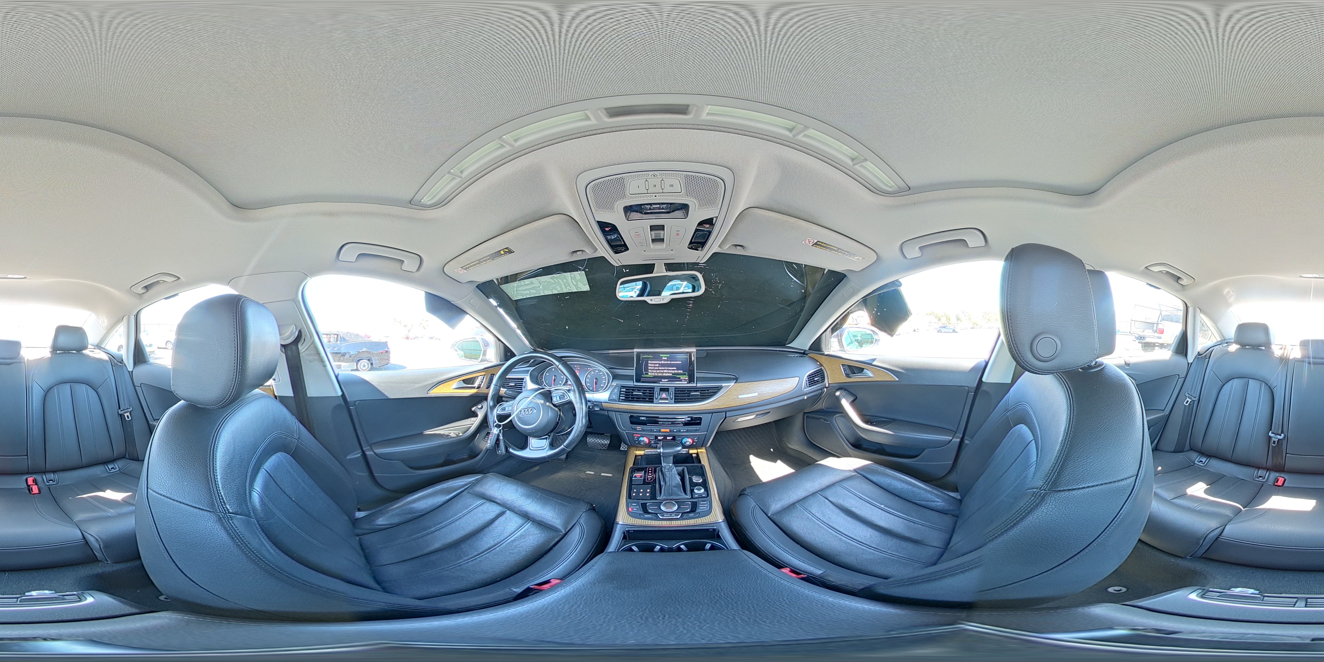 2014 Audi A6 Prestige Charcoal vin: WAUHMAFCXEN115386