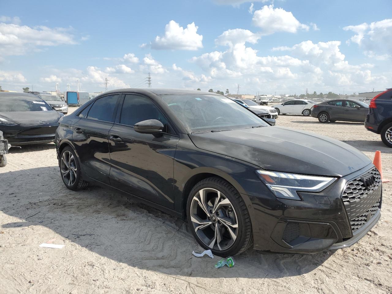 2022 Audi A3 Premium Plus Black vin: WAUHUDGY0NA092414