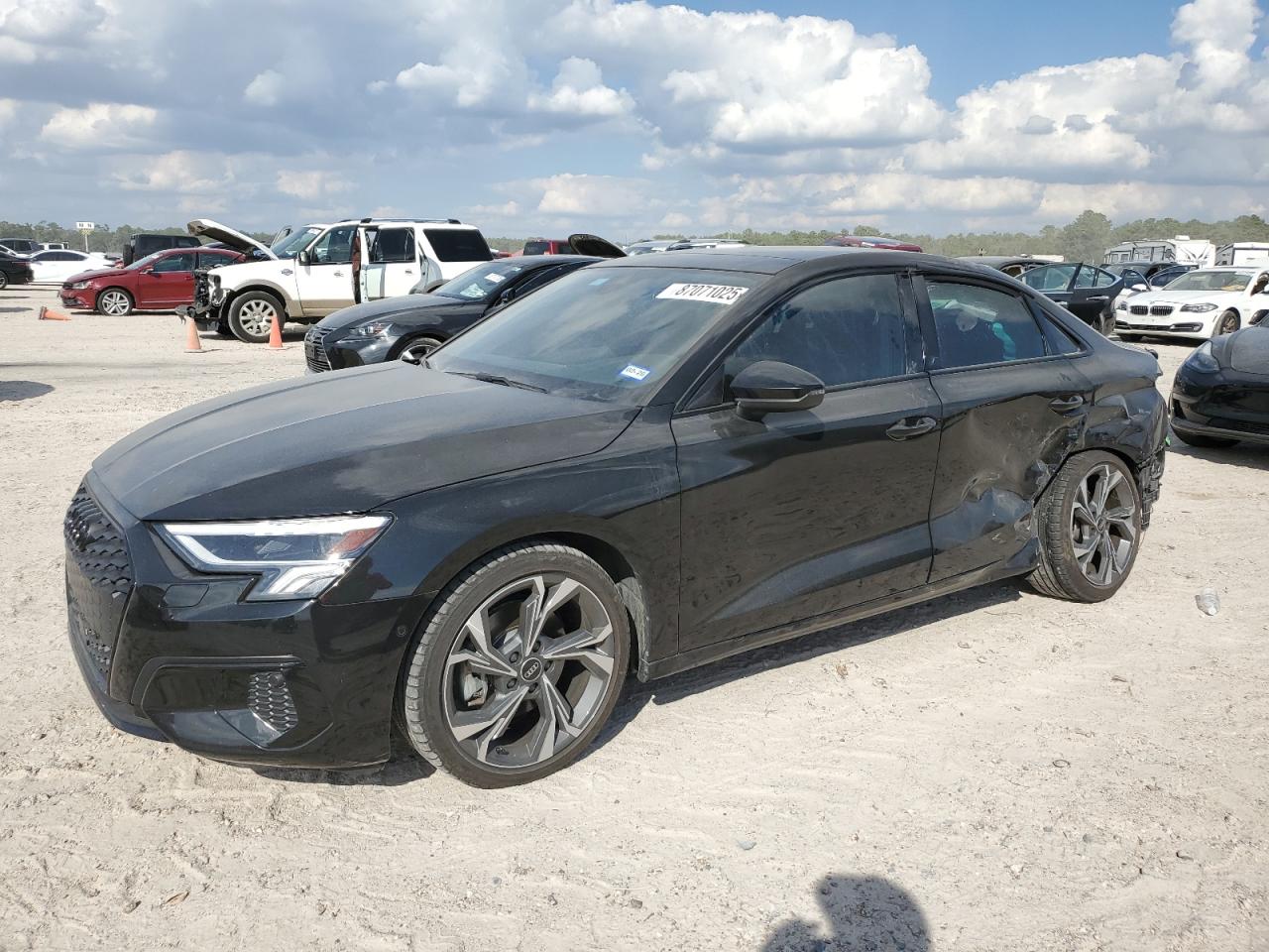 2022 Audi A3 Premium Plus Black vin: WAUHUDGY0NA092414