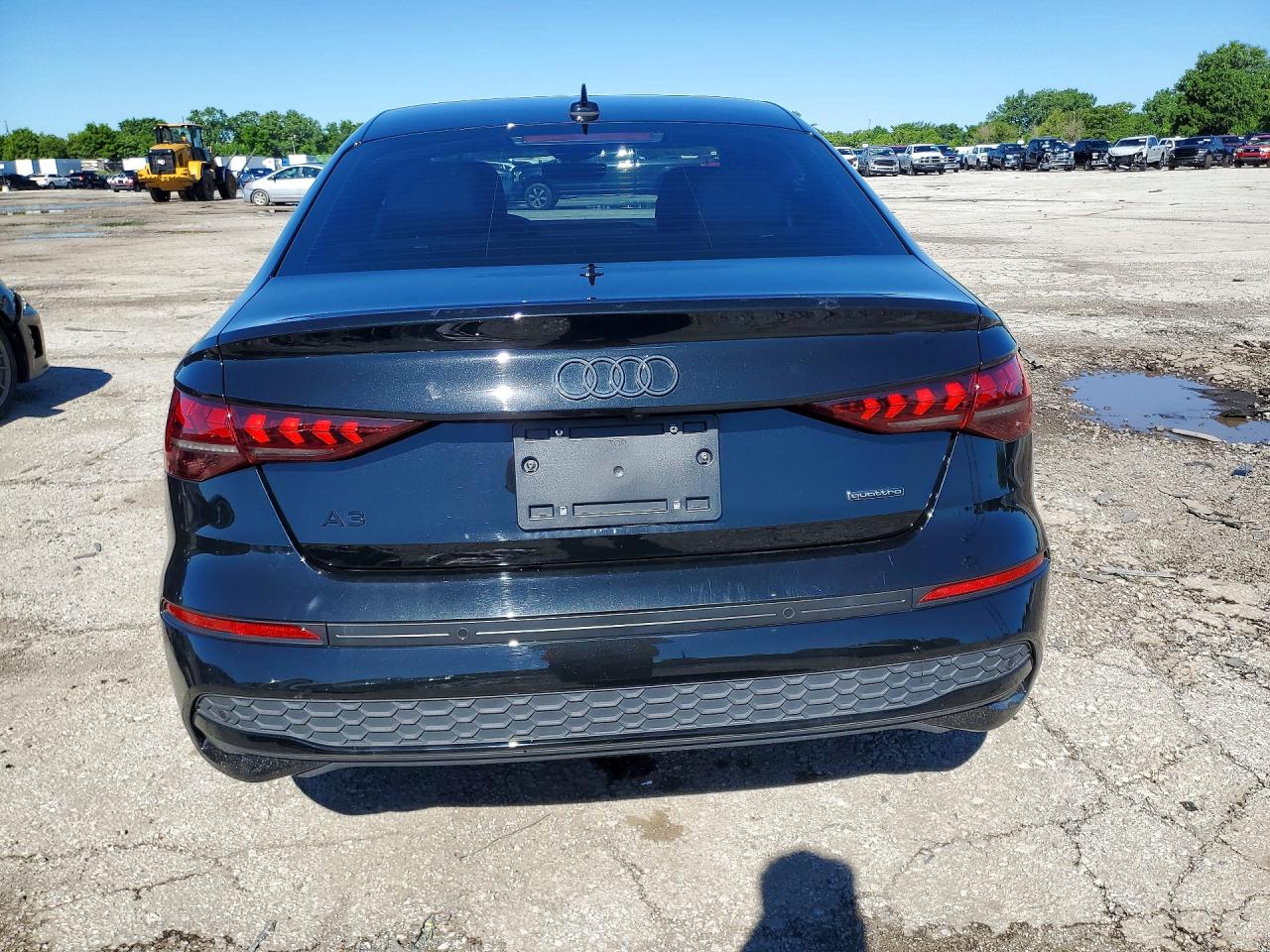 2025 Audi A3 Premium Plus Black vin: WAUHUDGY6SA074253