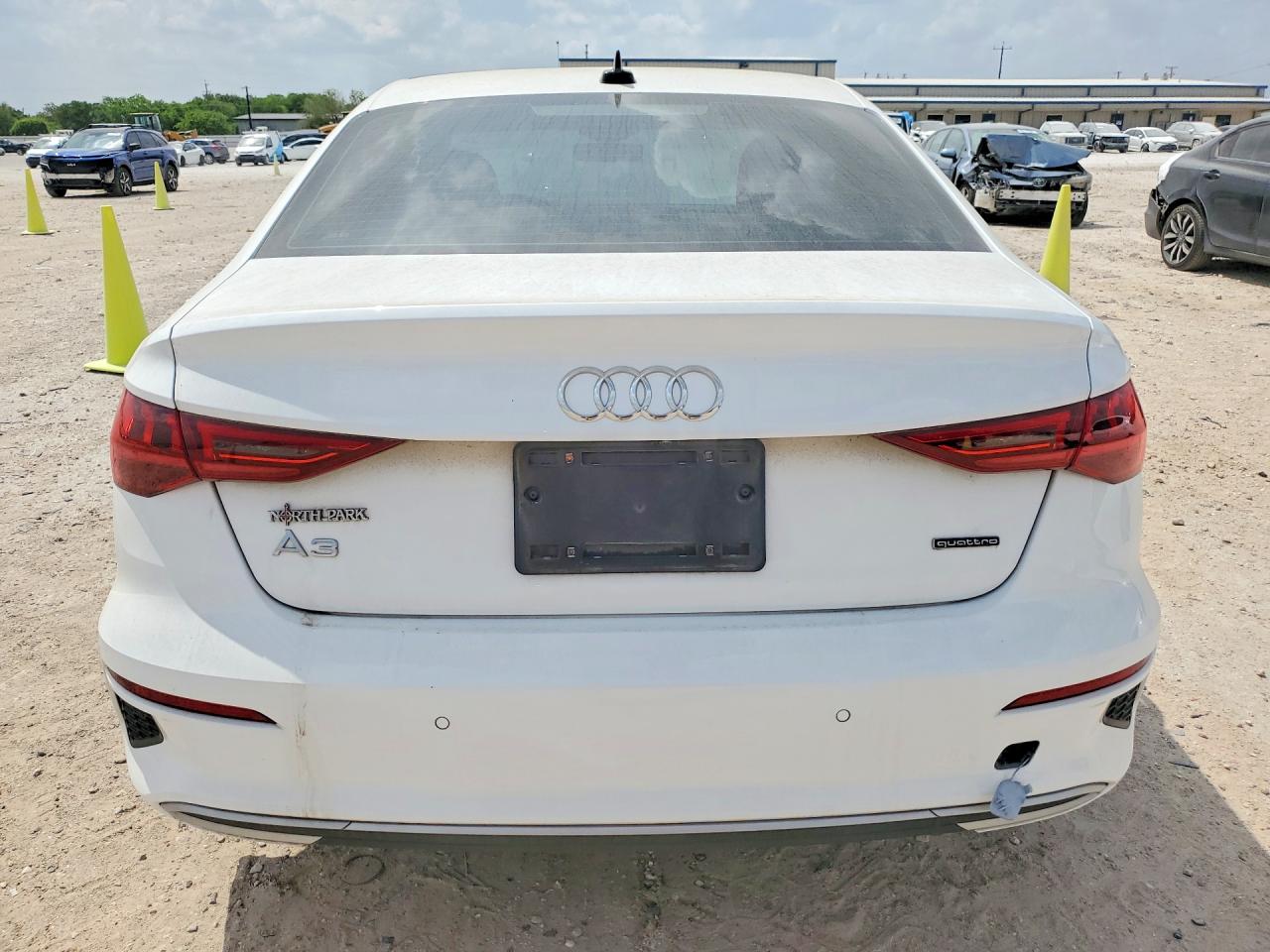 2024 Audi A3 Premium Plus White vin: WAUHUDGY7RA014864