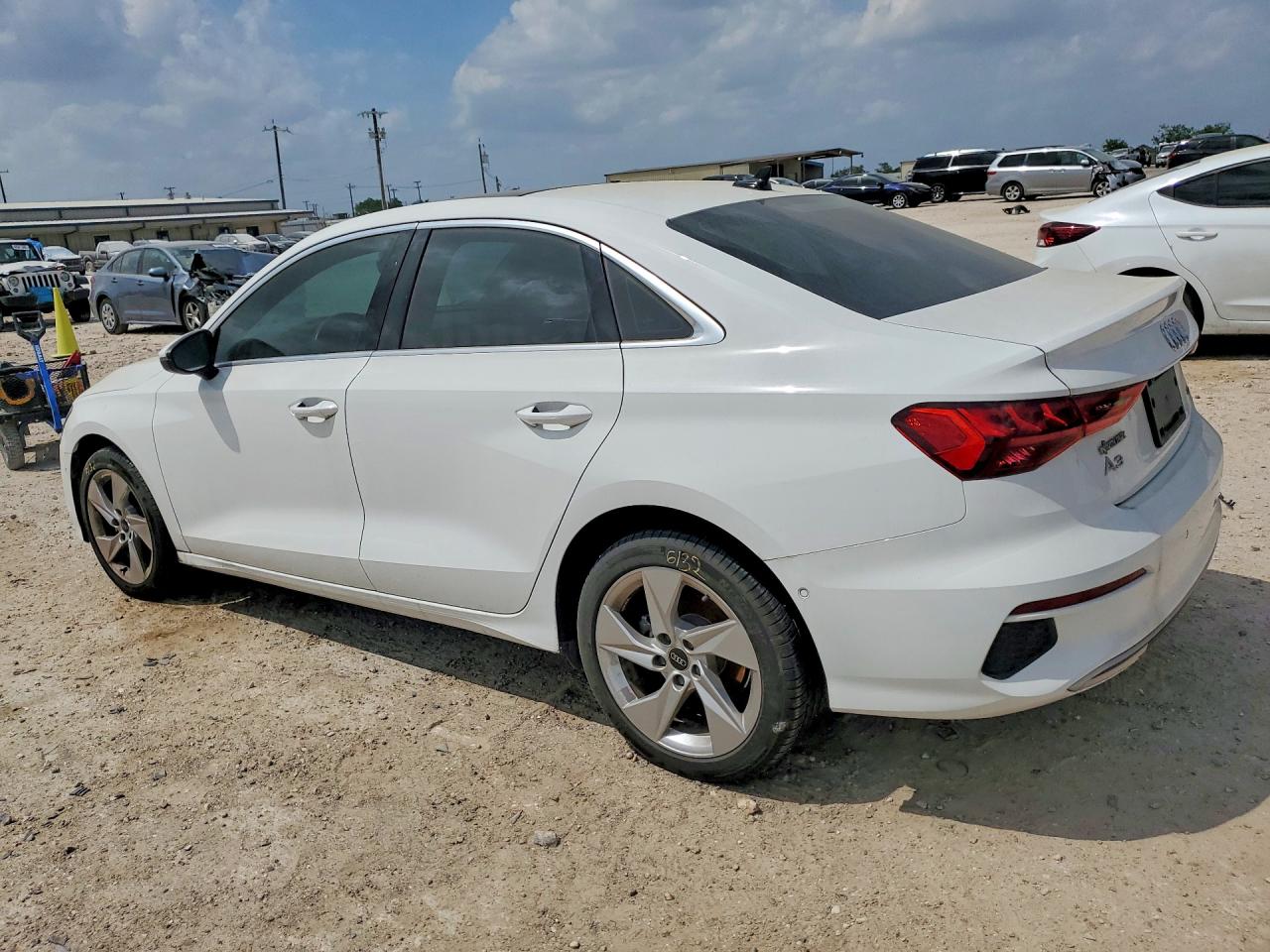 2024 Audi A3 Premium Plus White vin: WAUHUDGY7RA014864
