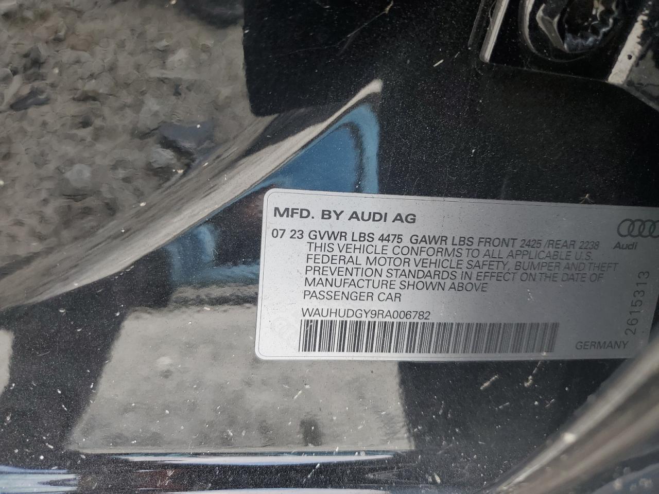 2024 Audi A3 Premium Plus Черный vin: WAUHUDGY9RA006782