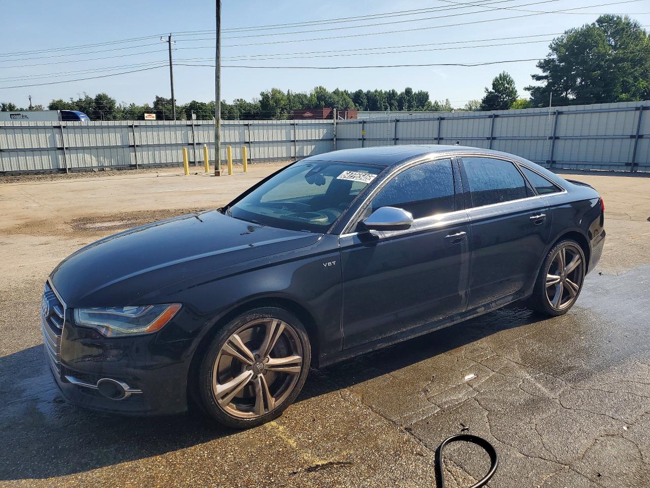 2013 Audi S6 Black vin: WAUJ2AFC1DN037375