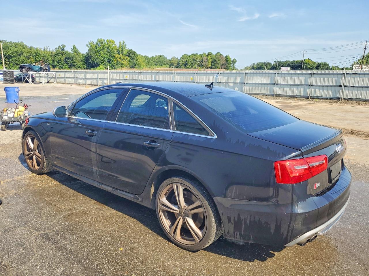 2013 Audi S6 Black vin: WAUJ2AFC1DN037375