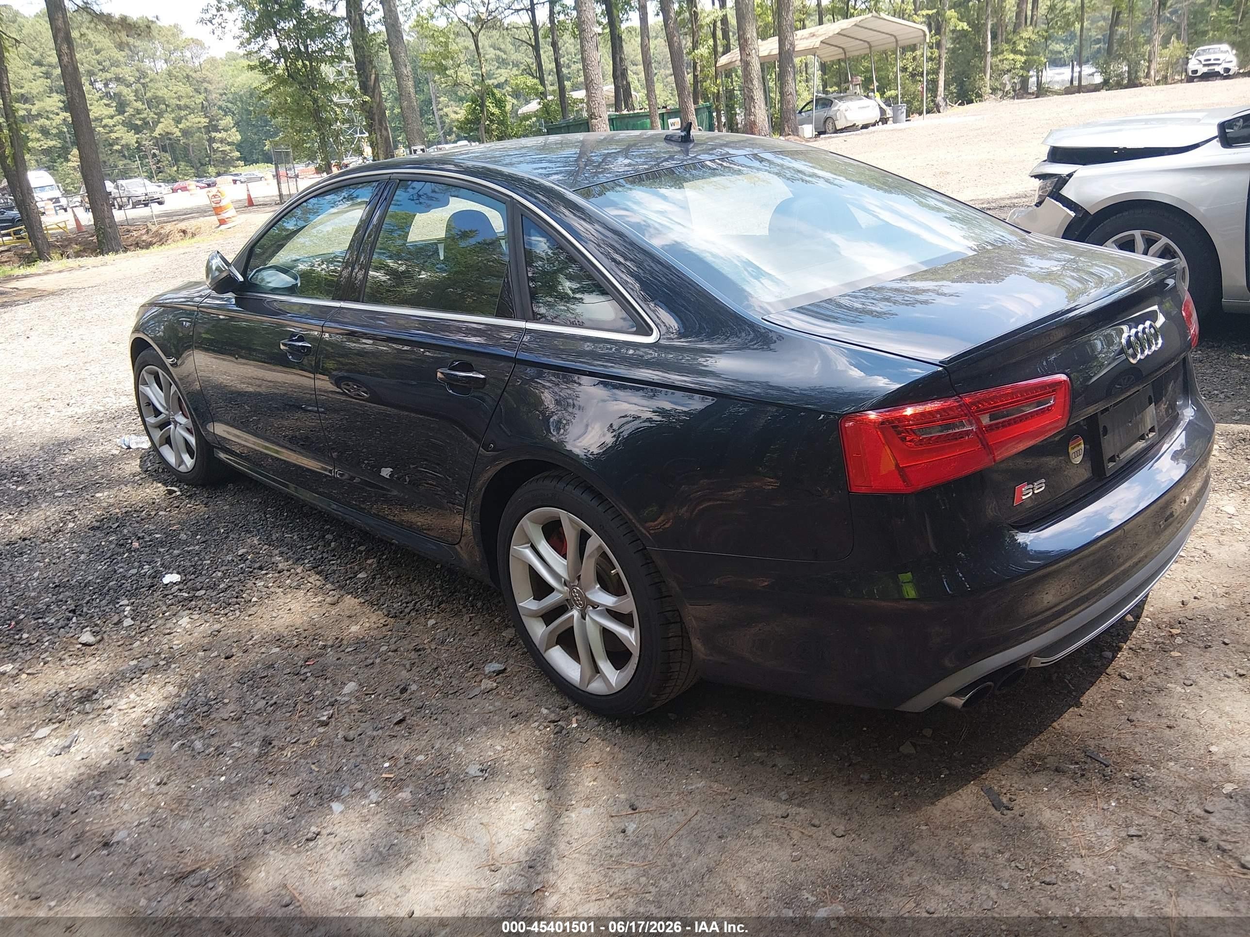 2013 Audi S6 4.0t Prestige Черный vin: WAUJ2AFC2DN030631