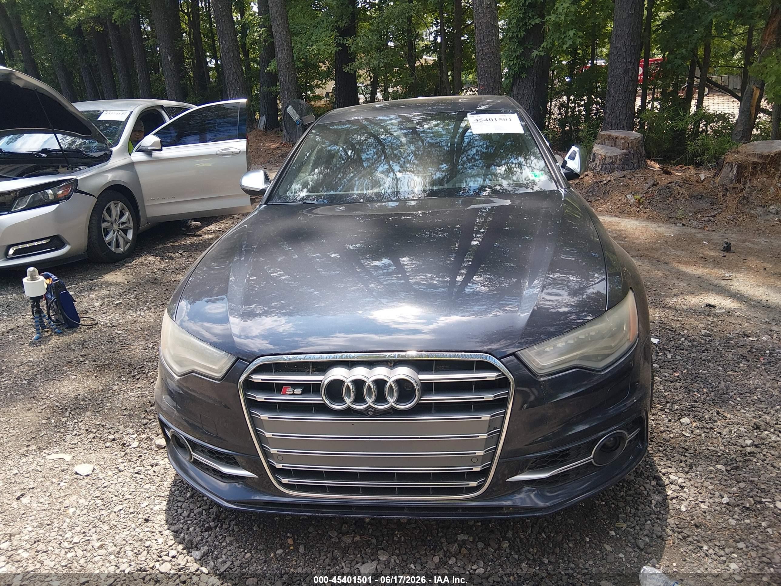 2013 Audi S6 4.0t Prestige Черный vin: WAUJ2AFC2DN030631