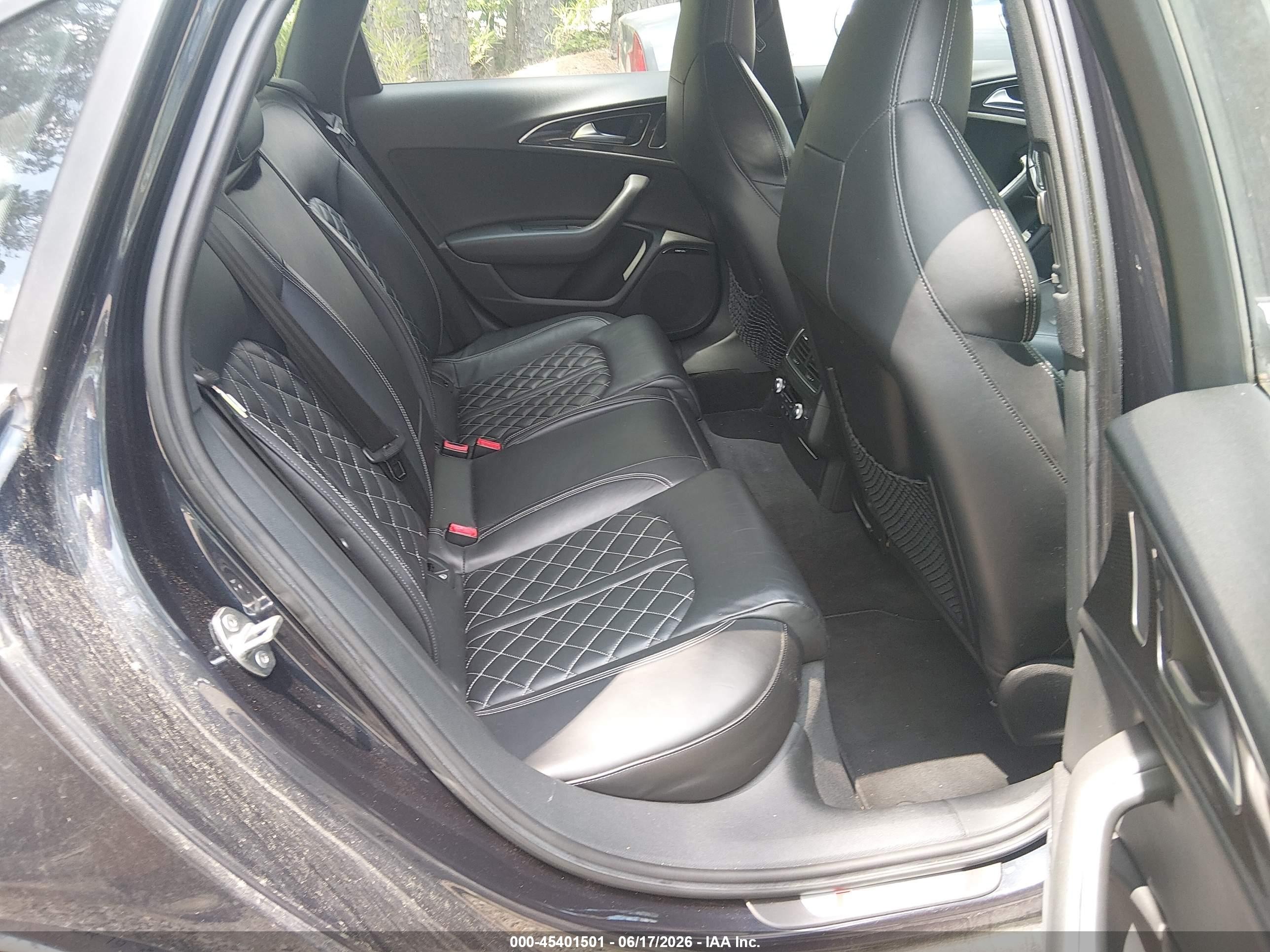 2013 Audi S6 4.0t Prestige Черный vin: WAUJ2AFC2DN030631