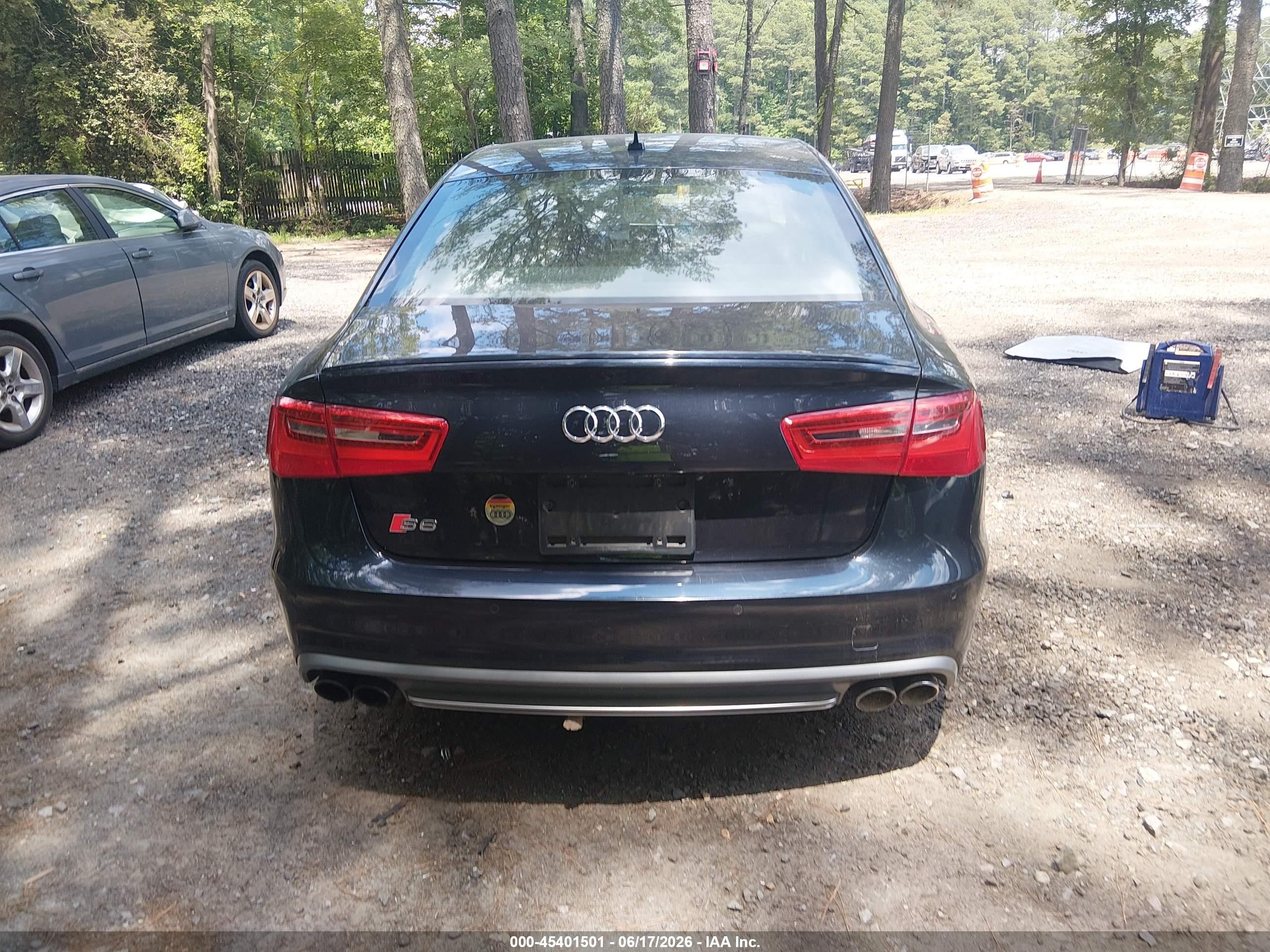 2013 Audi S6 4.0t Prestige Черный vin: WAUJ2AFC2DN030631