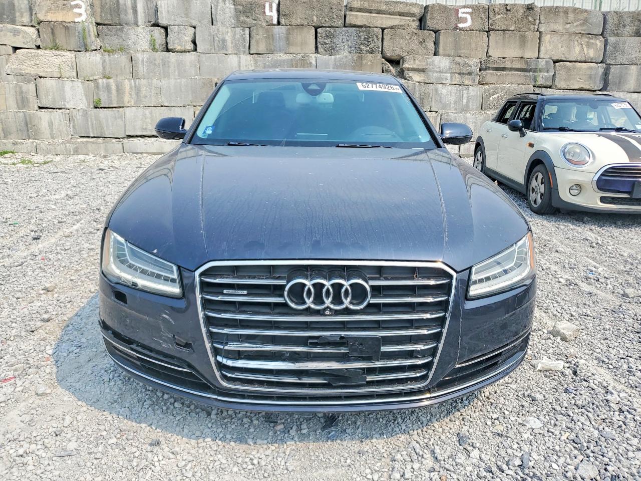 2015 Audi A8 Quattro Blue vin: WAUJ2AFD3FN036689