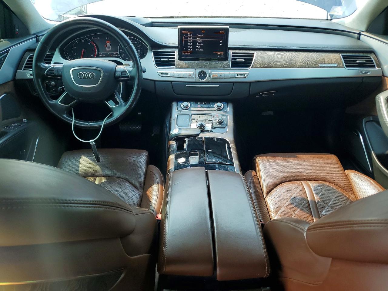 2015 Audi A8 Quattro Blue vin: WAUJ2AFD3FN036689