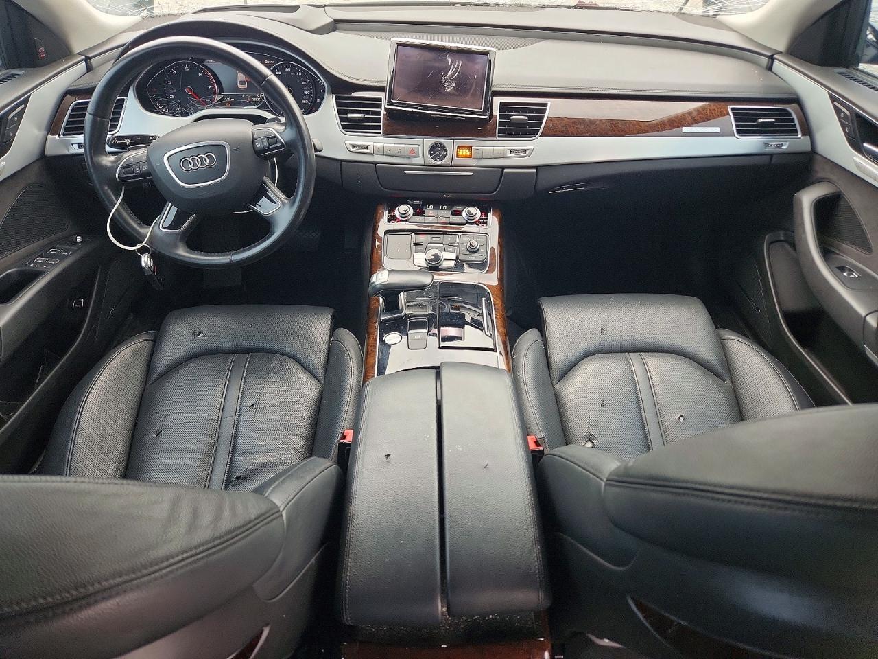 2015 Audi A8 Quattro Black vin: WAUJ2AFD5FN025452