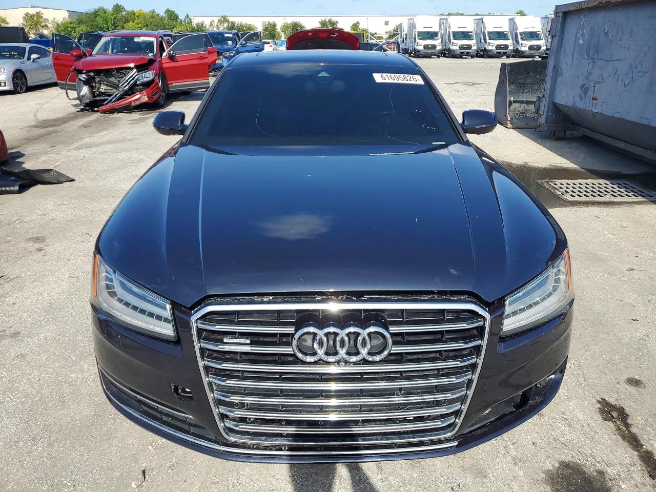 2015 Audi A8 Quattro Black vin: WAUJ2AFD5FN034085