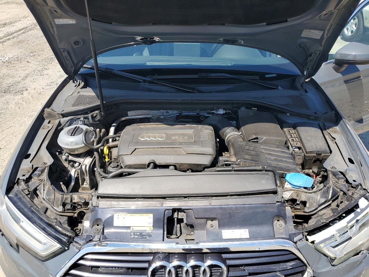 2017 Audi A3 Premium Plus Gray vin: WAUJ8GFF4H1037508