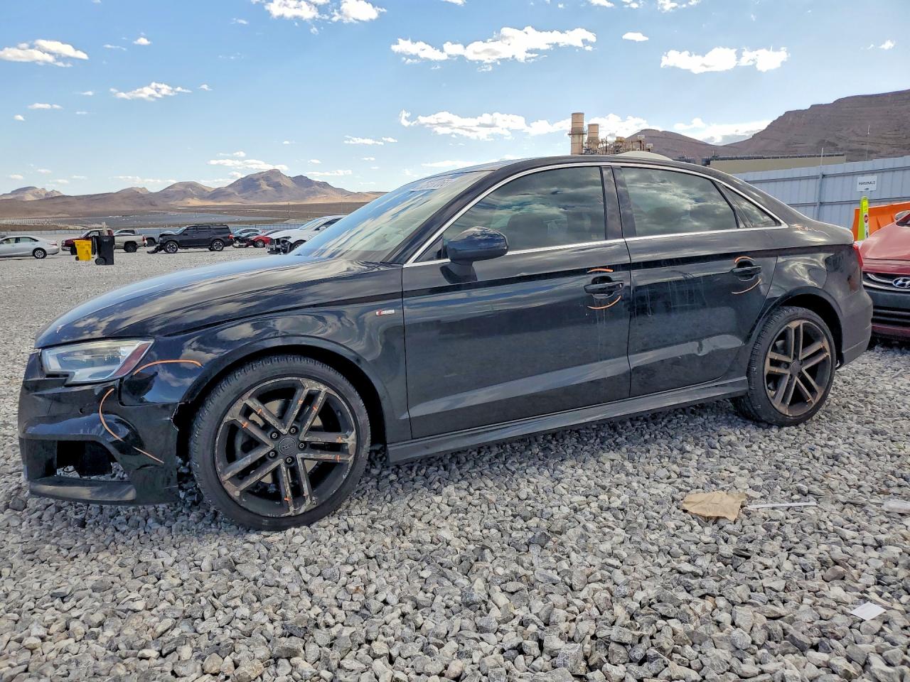 2018 Audi A3 Premium Plus Black vin: WAUJ8GFFXJ1019309