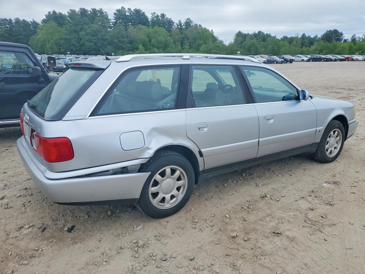 1996 Audi A6 2.8 Quattro Silver vin: WAUJA84A0TN073070
