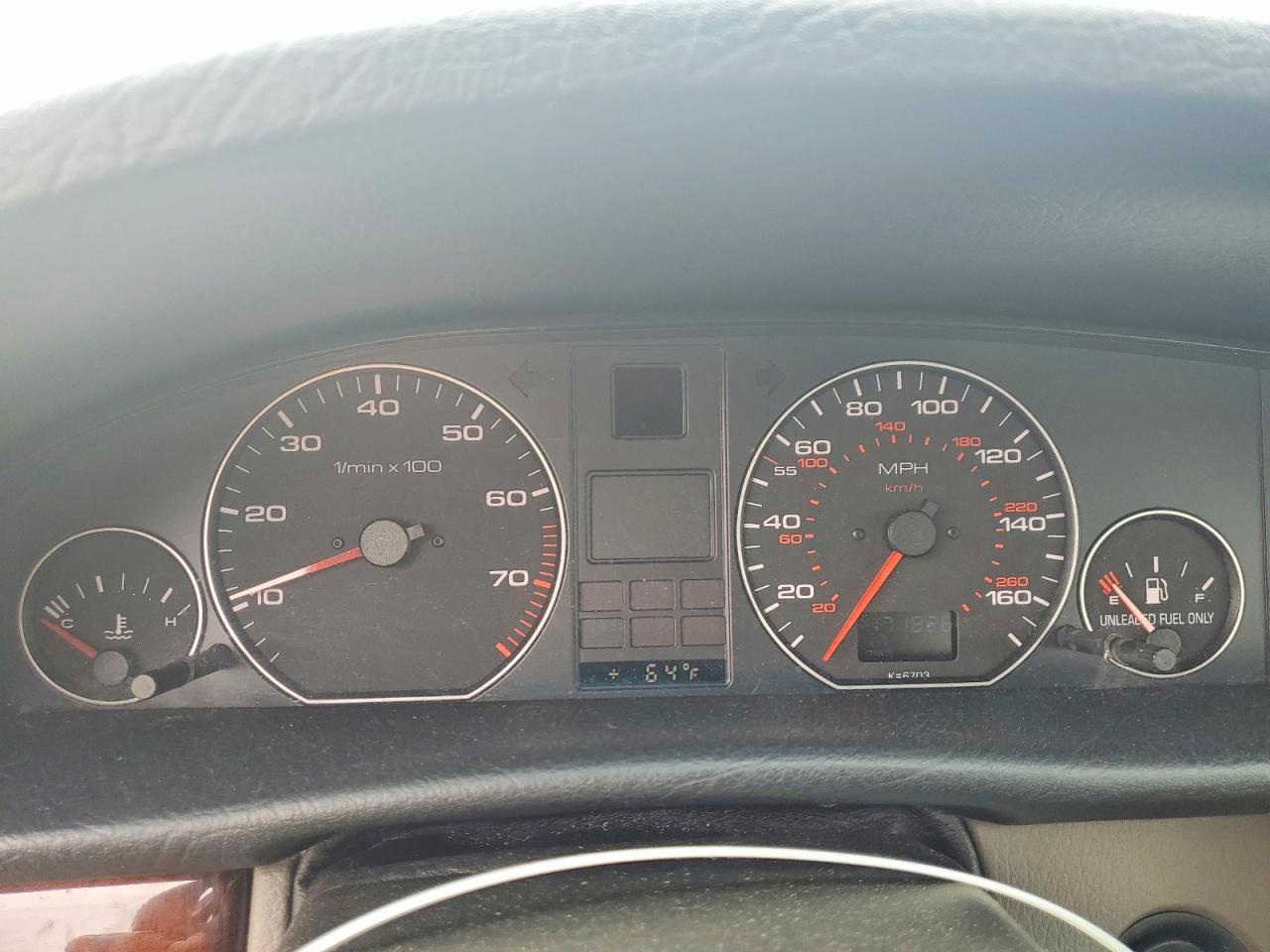 1996 Audi A6 2.8 Quattro Silver vin: WAUJA84A0TN073070