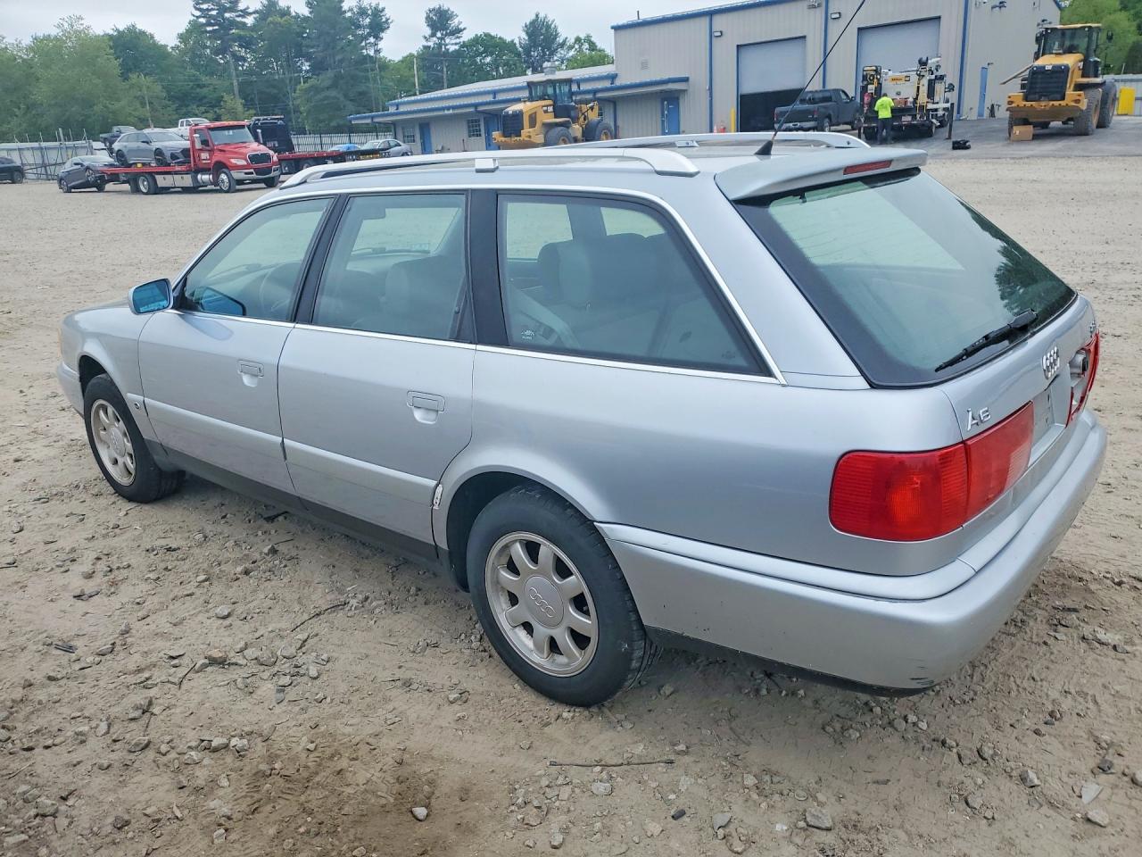 1996 Audi A6 2.8 Quattro Silver vin: WAUJA84A0TN073070