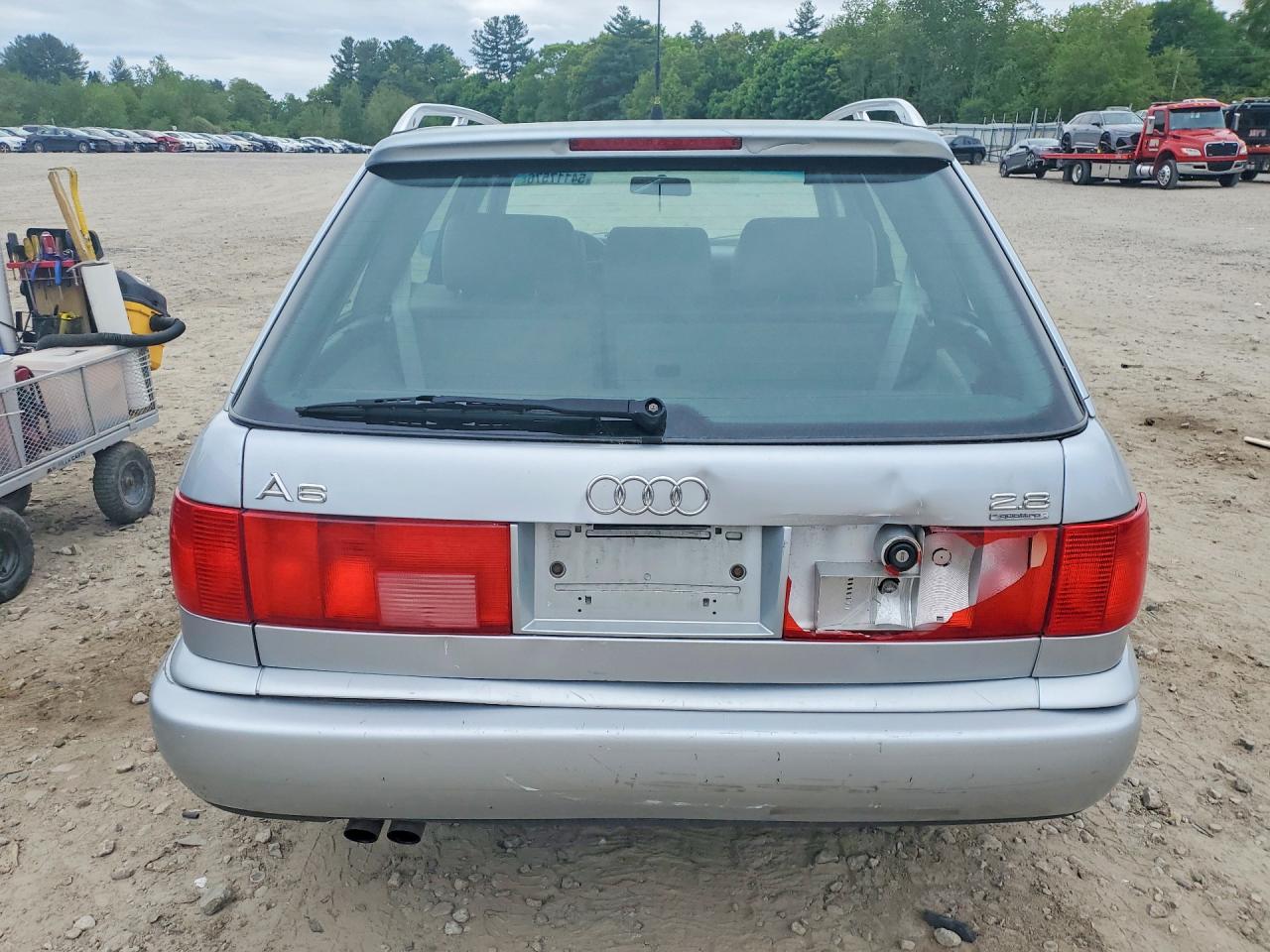 1996 Audi A6 2.8 Quattro Silver vin: WAUJA84A0TN073070