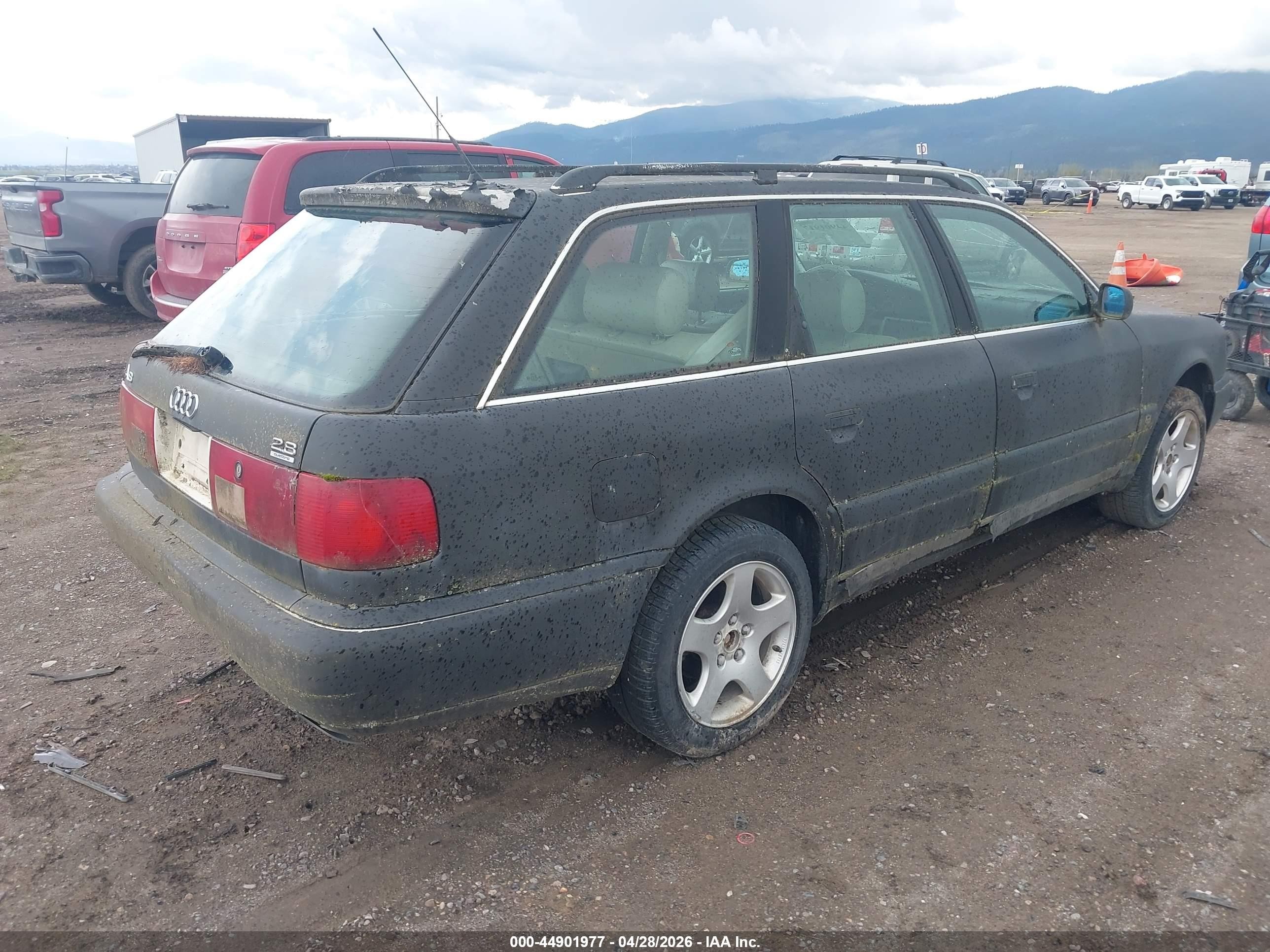 1997 Audi A6   Черный vin: WAUJA84A7VN025083
