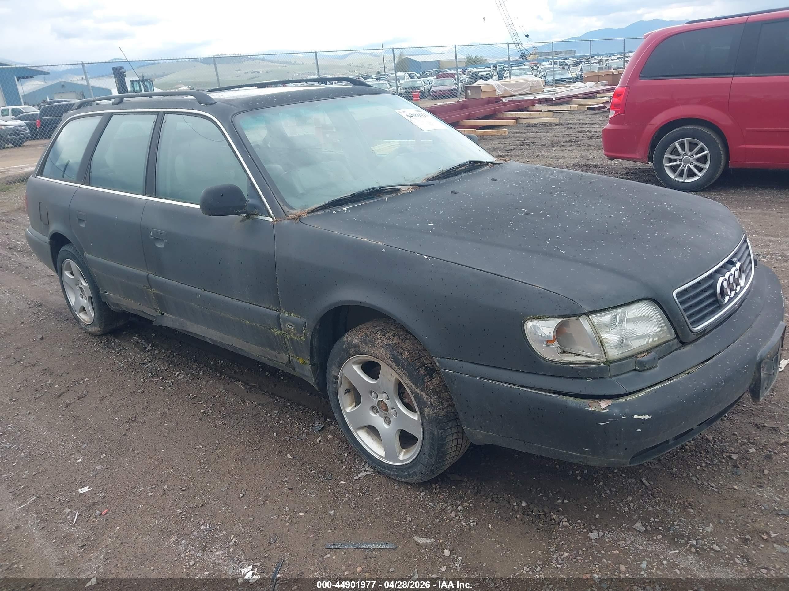 1997 Audi A6   Black vin: WAUJA84A7VN025083